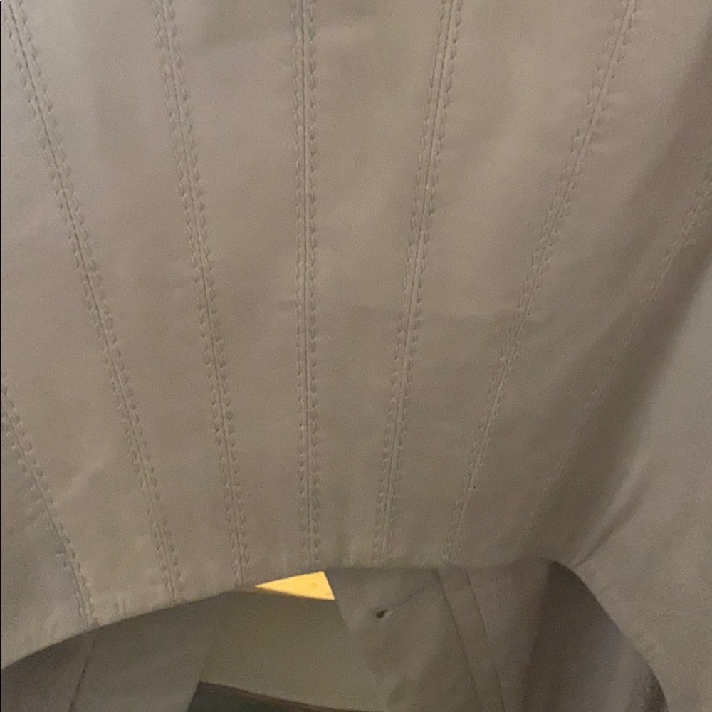 Leather crop jacket - Picture 3 of 5